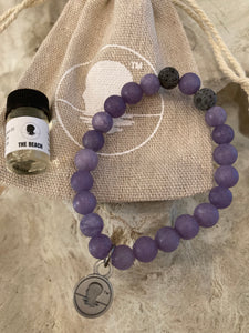 Angelite Beach Scented Aromatherapy Bracelet