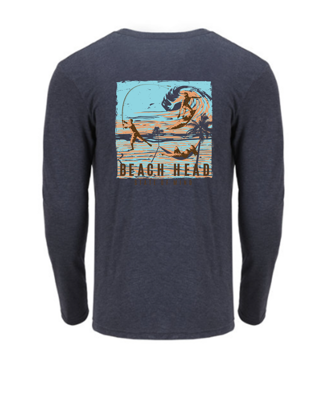 Beach Life Long Sleeve Unisex Tee