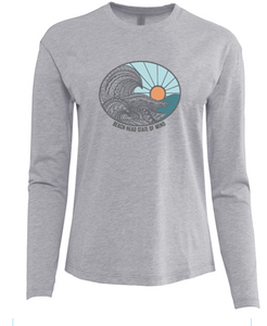 Salty Waves Ladies Long Sleeve