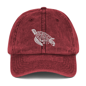 BHSOM Turtle Vintage Cotton Twill Cap